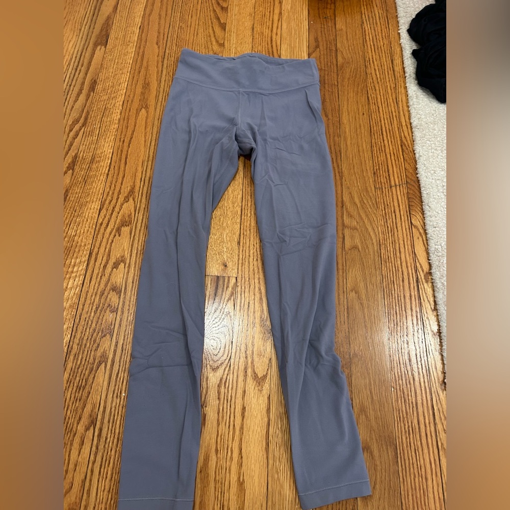 purple athleta girl leggings